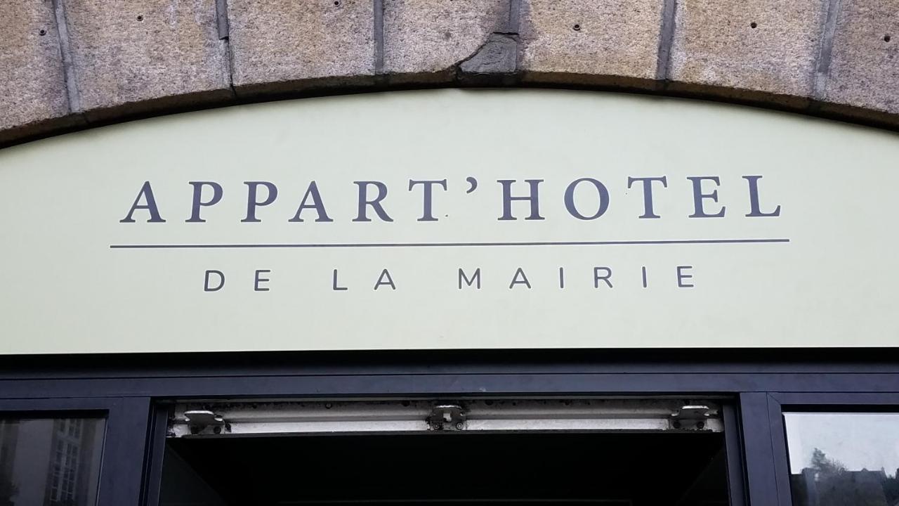 Appart'Hotel De La Mairie Morlaix Exterior foto