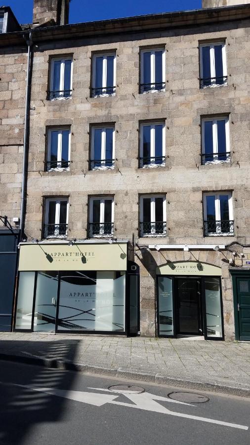 Appart'Hotel De La Mairie Morlaix Exterior foto