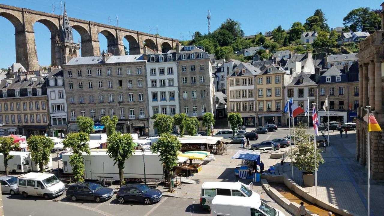 Appart'Hotel De La Mairie Morlaix Exterior foto