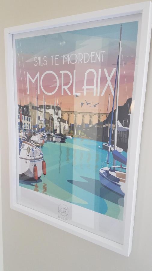 Appart'Hotel De La Mairie Morlaix Exterior foto